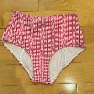 NEW lemlem lola high waist bikini bottom small